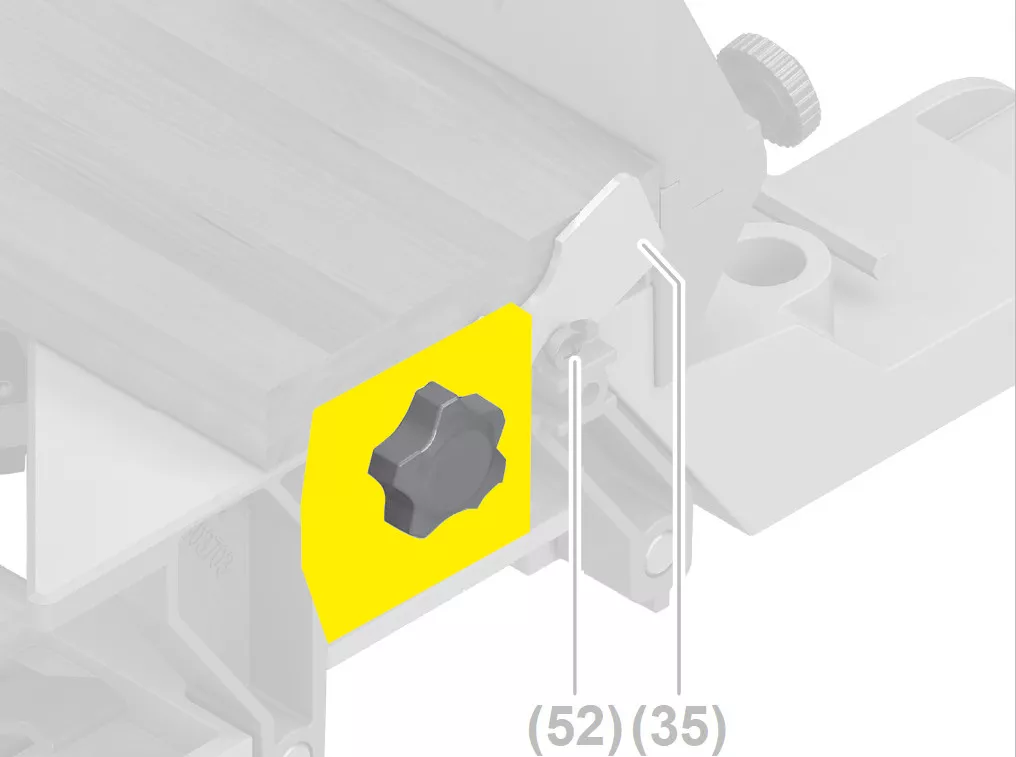Molette de serrage réf. 1 609 B00 263 BOSCH